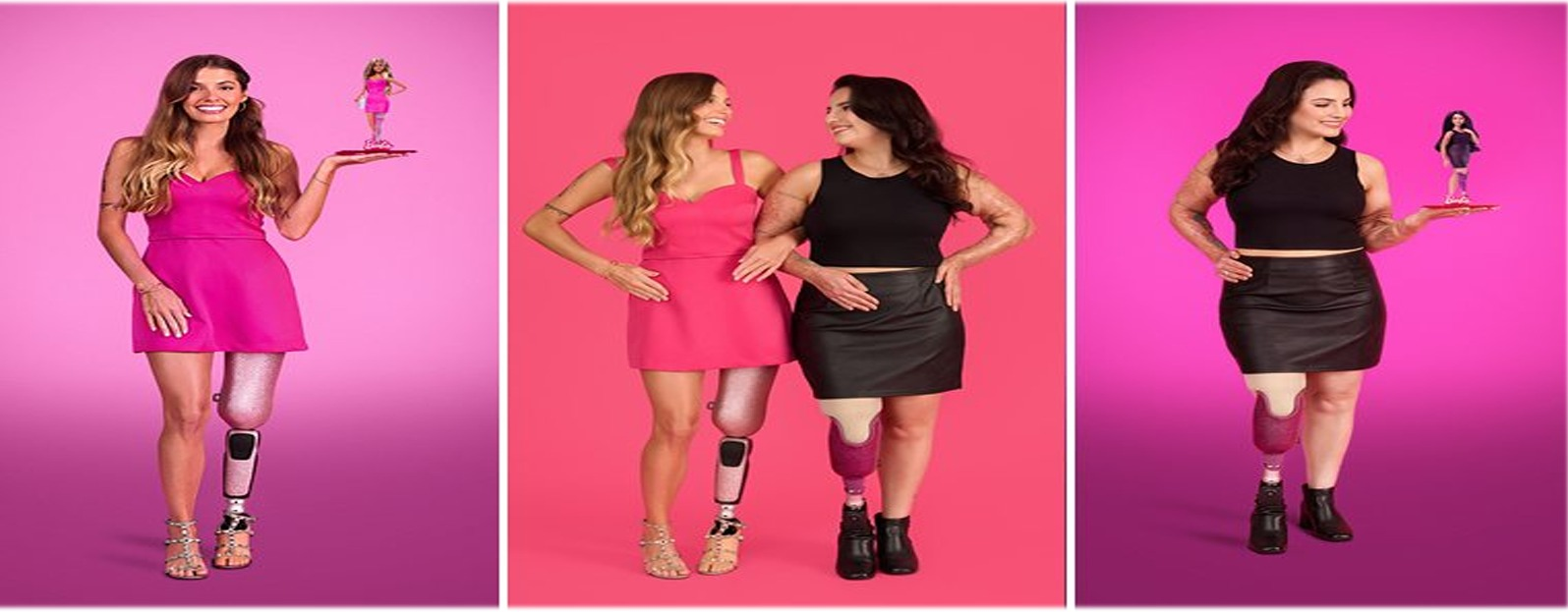 Boneca Barbie homenageia mulheres brasileiras com deficiência